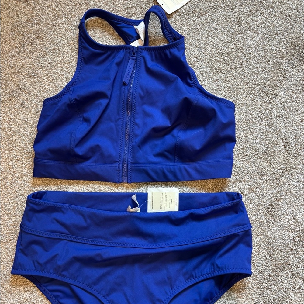 Fabletics Swim Bikini in Deep Blue